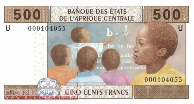 Kamerun - 500  Francs (#206Ua_UNC)