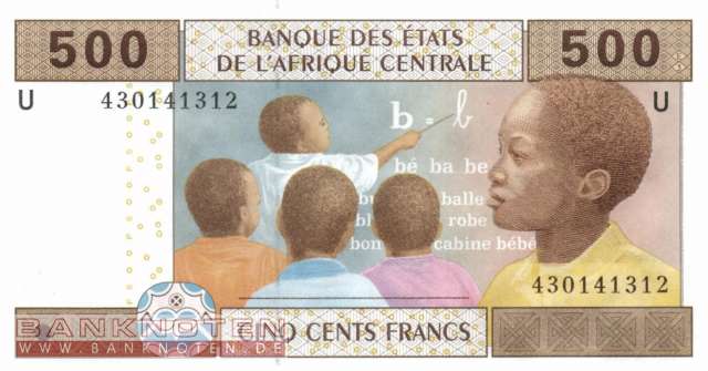 Cameroon - 500  Francs (#206Ud_UNC)