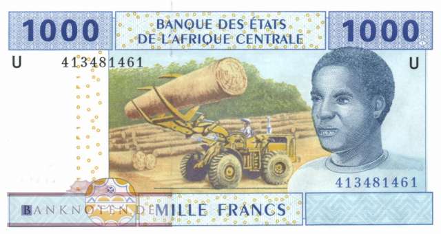 Kamerun - 1.000  Francs (#207Uc_UNC)