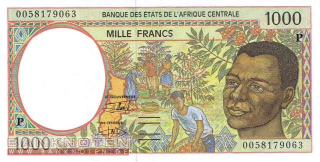 Chad - 1.000  Francs (#602Pg_UNC)