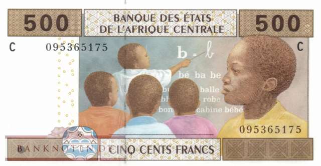 Tschad - 500  Francs (#606Ca_UNC)