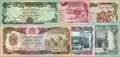 Afganistan: 50 - 10.000 Afghanis (6 banknotes)