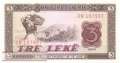 Albania - 3  Leke (#034a_UNC)