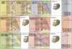 Angola: 50 - 5.000 Kwanzas (7 Banknoten)
