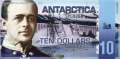 Antarctica - 10  Dollars - Privatausgabe (#030_UNC)