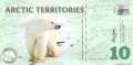 Arktische Region - 10  Polar Dollars - Privatausgabe (#911_UNC)