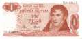 Argentina - 1  Peso (#287-3-C_UNC)