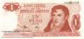 Argentina - 1  Peso (#287-4-D_XF)