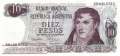 Argentinien - 10  Pesos (#295-C_XF)