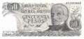 Argentinien - 50  Pesos (#301b-2-B_UNC)