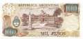 Argentinien - 1.000  Pesos (#304b-E-U2_UNC)