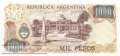 Argentina - 1.000  Pesos (#304c-F_AU)