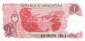 Argentina - 1  Peso Argentino (#311a-A-U1_UNC)
