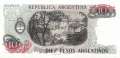 Argentinien - 10  Pesos Argentinos (#313a-2-A_UNC)