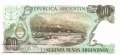 Argentinien - 50  Pesos Argentinos - Ersatzbanknote (#314aR-U2_UNC)