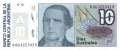 Argentinien - 10  Australes - Ersatzbanknote (#325b-A-R_UNC)