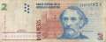 Argentinien - 2  Pesos (#352-I_F)