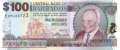 Barbados - 100  Dollars (#071a_UNC)