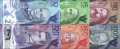 Barbados: 2 - 100 Dollars (6 Banknoten)