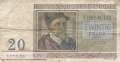 Belgium - 20  Francs (#132b_F)