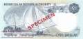 Bermudas - 1  Dollar - SPECIMEN (#028s_UNC)
