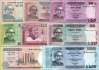Bangladesh: 2 - 100 Taka (8 banknotes)
