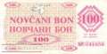 Bosnia and Herzegowina - 100  Dinara (#006g_VF)