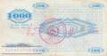 Bosnien Herzegowina - 1.000  Dinara (#008h-4_F)