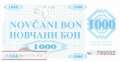 Bosnia and Herzegowina - 1.000  Dinara (#008r-1_UNC)