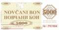 Bosnia and Herzegowina - 5.000  Dinara - counterfeit (#009r-1F_UNC)