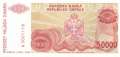 Bosnien Herzegowina - 50.000  Dinara (#153a_UNC)