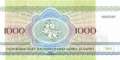 Belarus - 1.000  Rubel (#011_UNC)