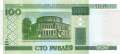 Weissrussland - 100  Rubel (#026b_UNC)