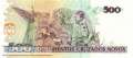 Brazil - 500  Cruzados Novos (#222_UNC)