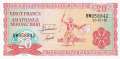 Burundi - 20  Francs (#027b-89_UNC)