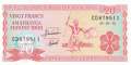 Burundi - 20  Francs (#027c-91_UNC)