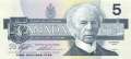 Canada - 5  Dollars (#095d_UNC)