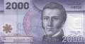Chile - 2.000  Pesos (#162f_UNC)