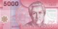 Chile - 5.000  Pesos (#163b_UNC)