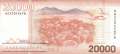 Chile - 20.000  Pesos (#165f_UNC)