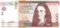 Kolumbien - 10.000  Pesos (#453r_UNC)