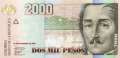 Kolumbien - 2.000  Pesos (#457d_UNC)