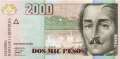 Kolumbien - 2.000  Pesos (#457i_UNC)