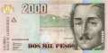 Kolumbien - 2.000  Pesos (#457j_UNC)