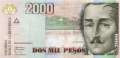 Kolumbien - 2.000  Pesos (#457q_UNC)