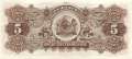 Costa Rica - 5  Colones (#S122r_UNC)