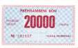 Kroatien - Djurdjevac - 20.000  Dinara (#924_XF)