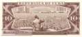 Cuba - 10  Pesos (#104c-87_UNC)