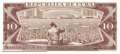 Kuba - 10  Pesos - Ersatzbanknote (#104dR-88_UNC)