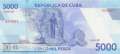 Cuba - 5.000  Pesos (#146_UNC)